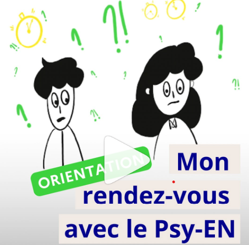 Mon rendez-vous avec le Psy-EN