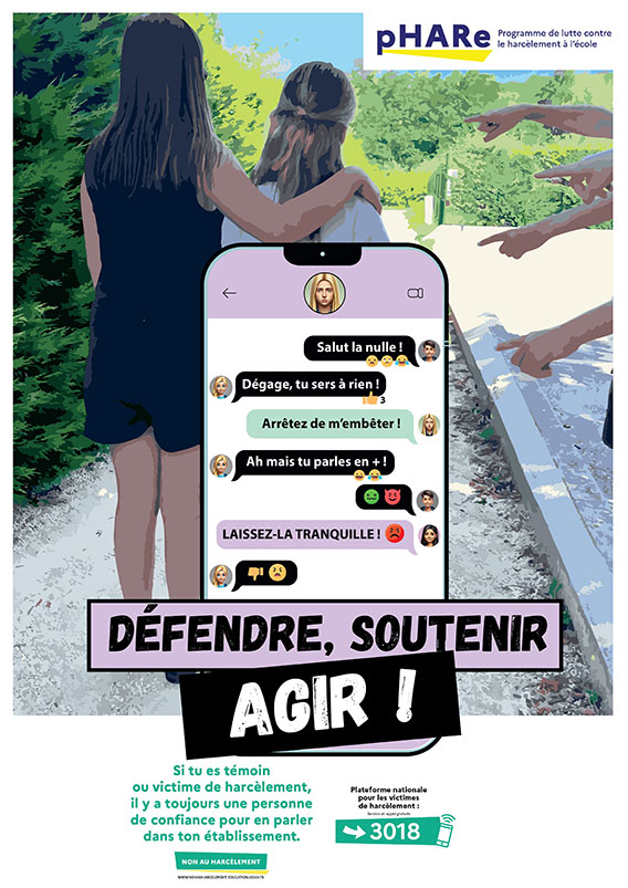 défendre, soutenir, agir