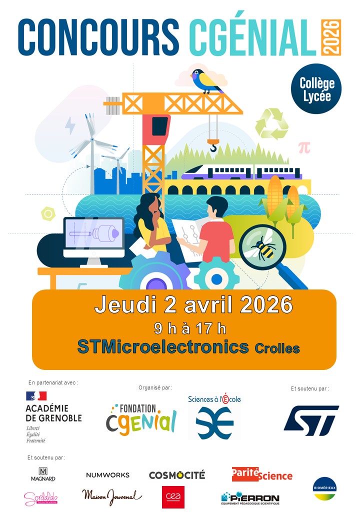 finale academique jeudi 2 avril 2026 9h-17h STmicroelectronics