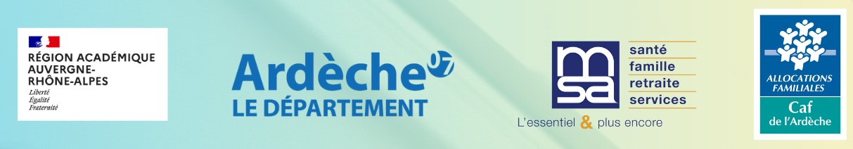 Logos Etat, Conseil départemental, MSA et CAF