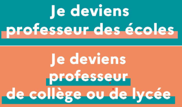 Image "devenir professeur des écoles", "devenir professeur de collège ou de lycée"