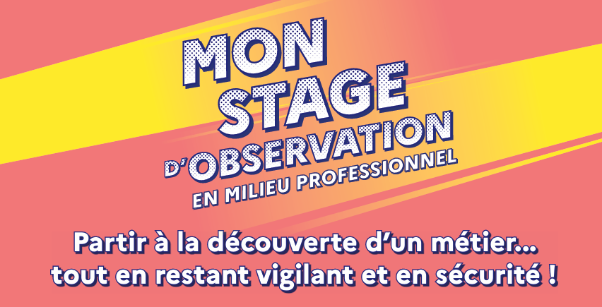 Mon stage d'observation en milieu professionnel : Partir à la découverte d'un métier tout en restant vigilant et en sécurité