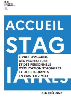 Livret d'accueil stagiaires second degré
