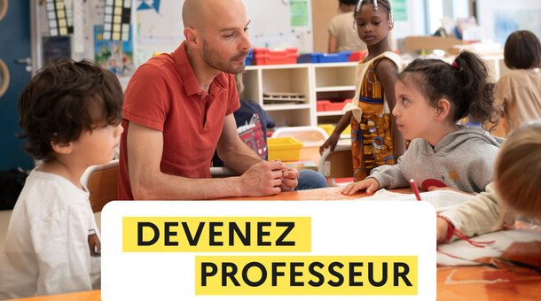 Devenez professeur